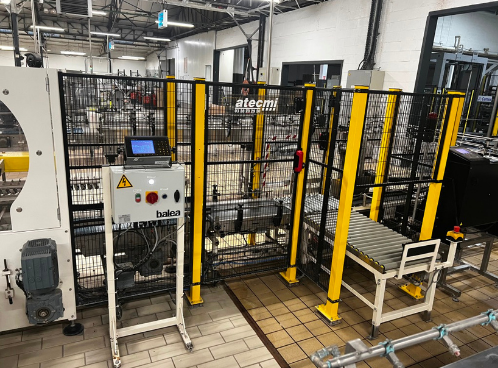 Équipement de manutention et transitique industrielle conçu par ATECMI